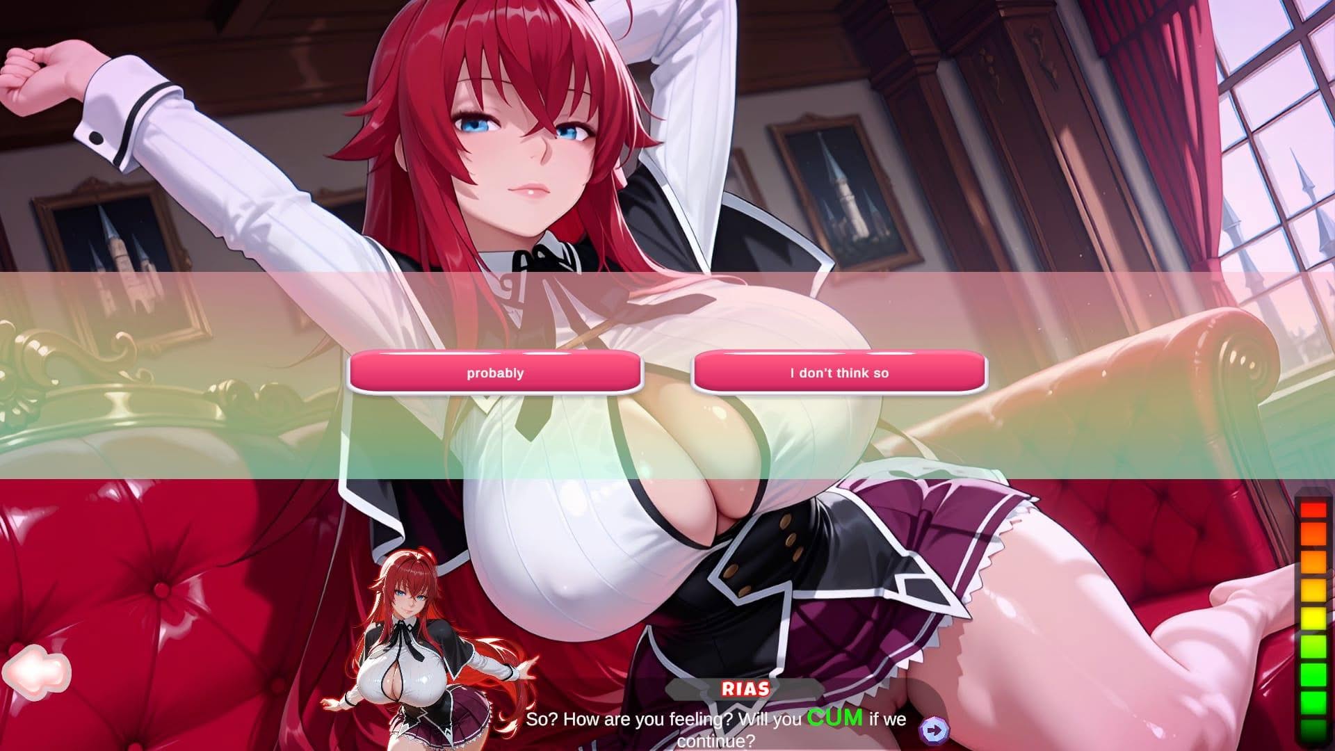 Mansion Lady adult visual novel game screenshot