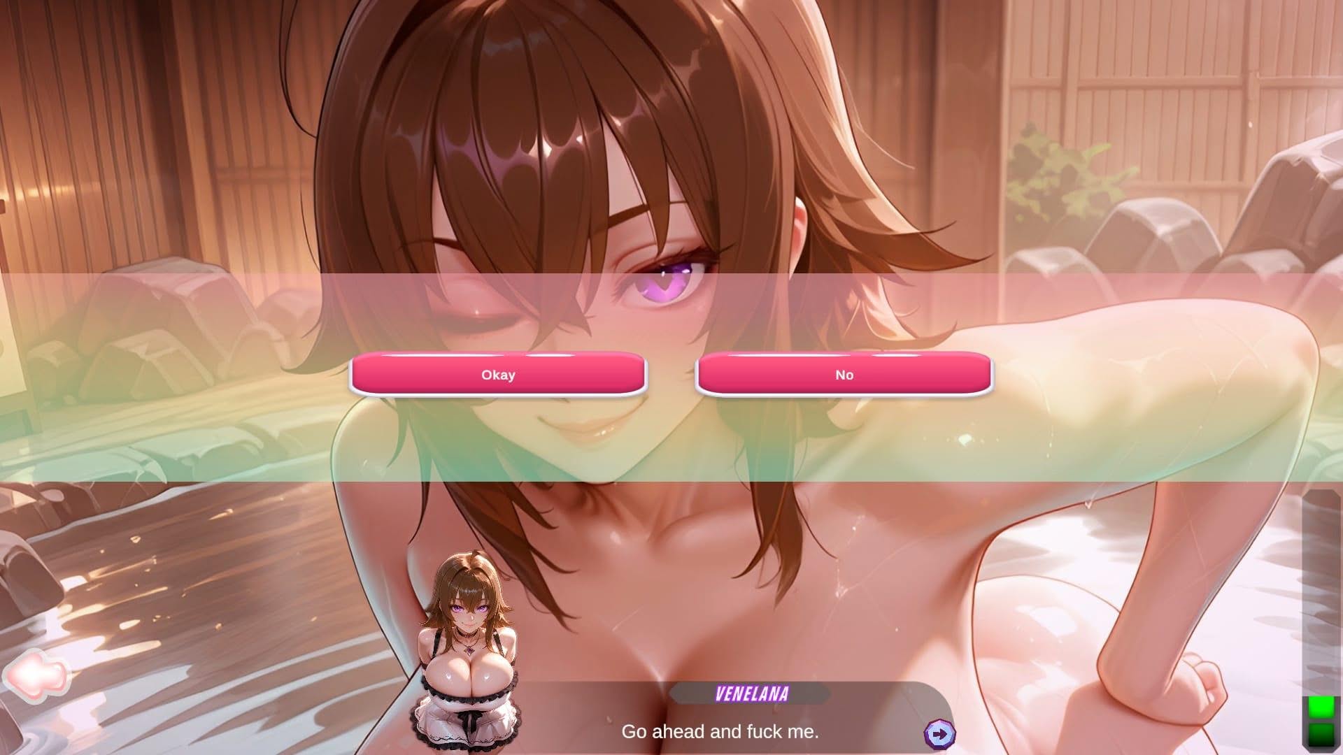 Mansion Lady adult visual novel game screenshot