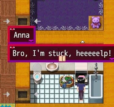 7 Days with Sister adult visual novel game screenshot