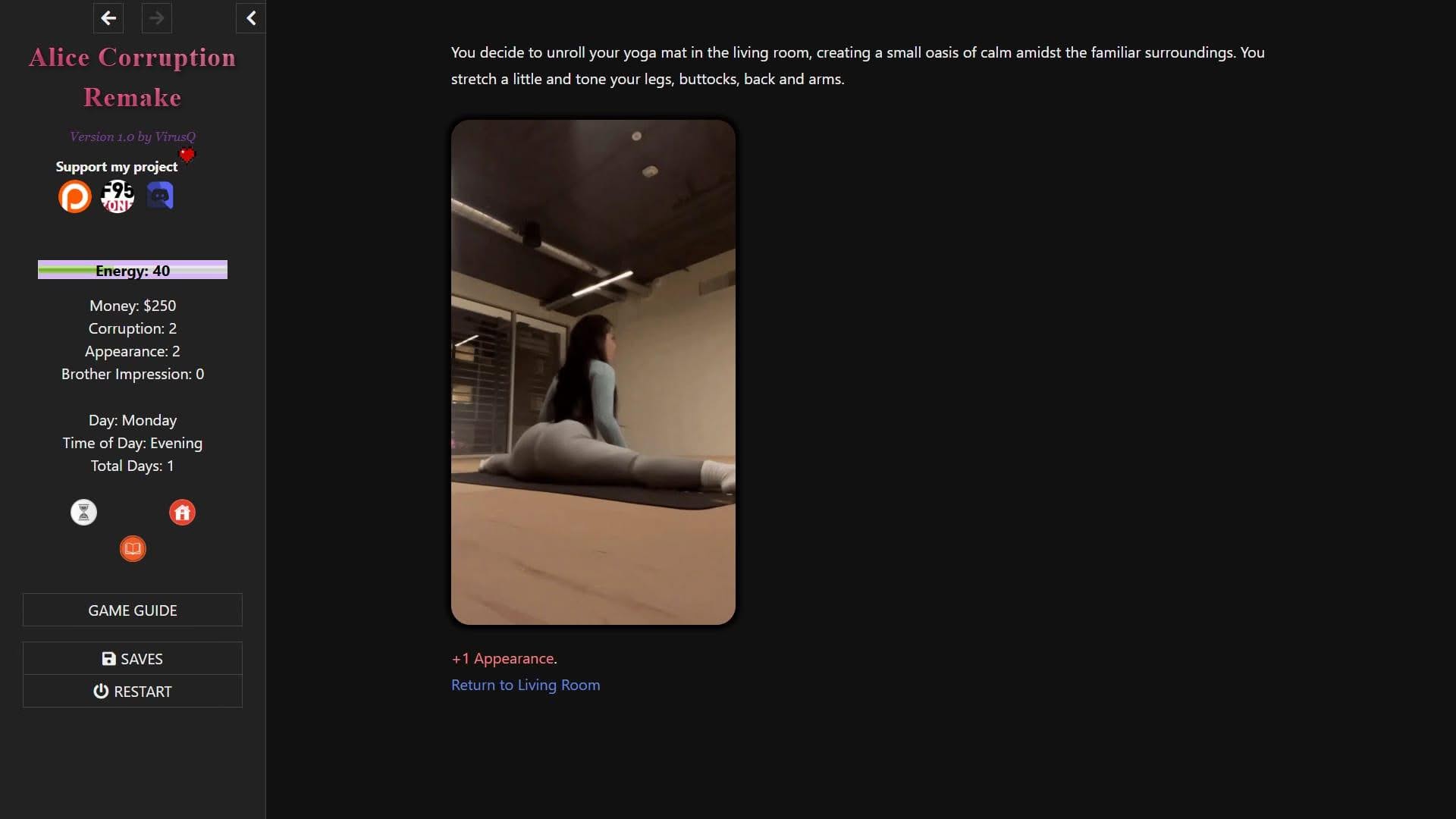 Alice Corruption Remake adult visual novel game screenshot