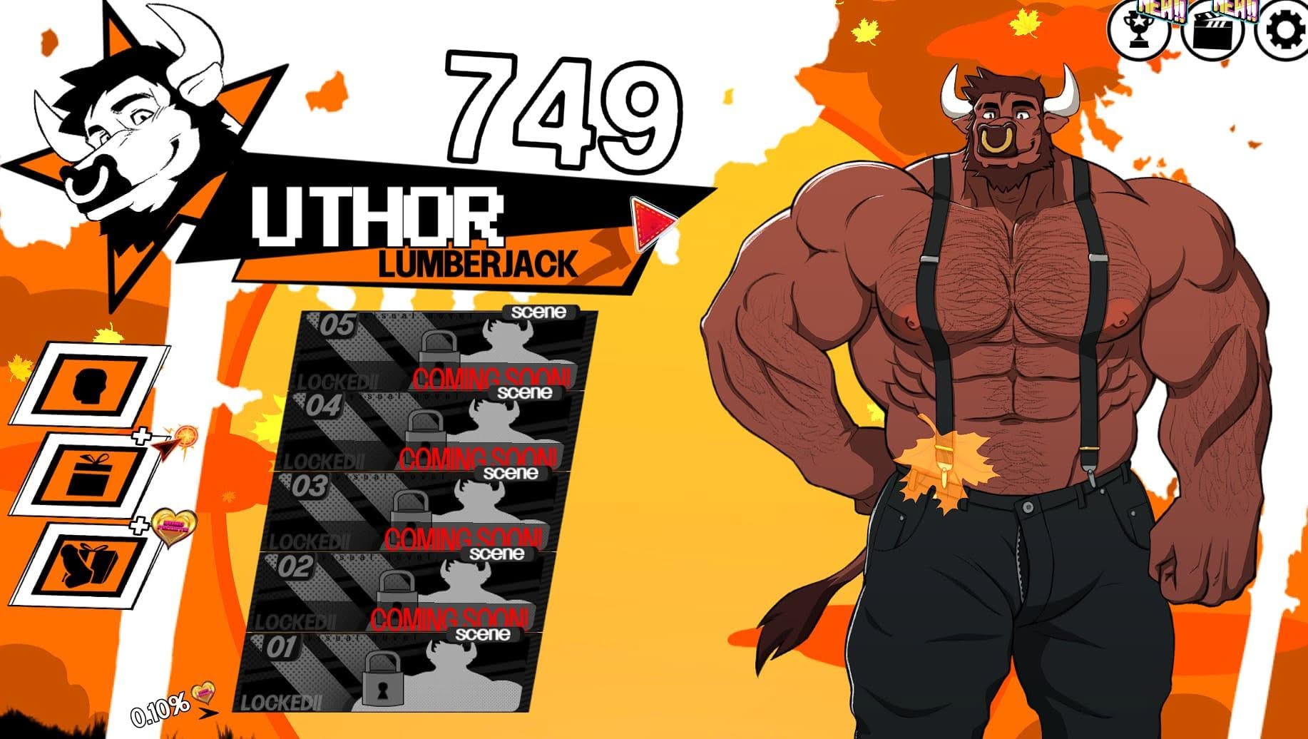 Beastly Bonds adult visual novel game screenshot