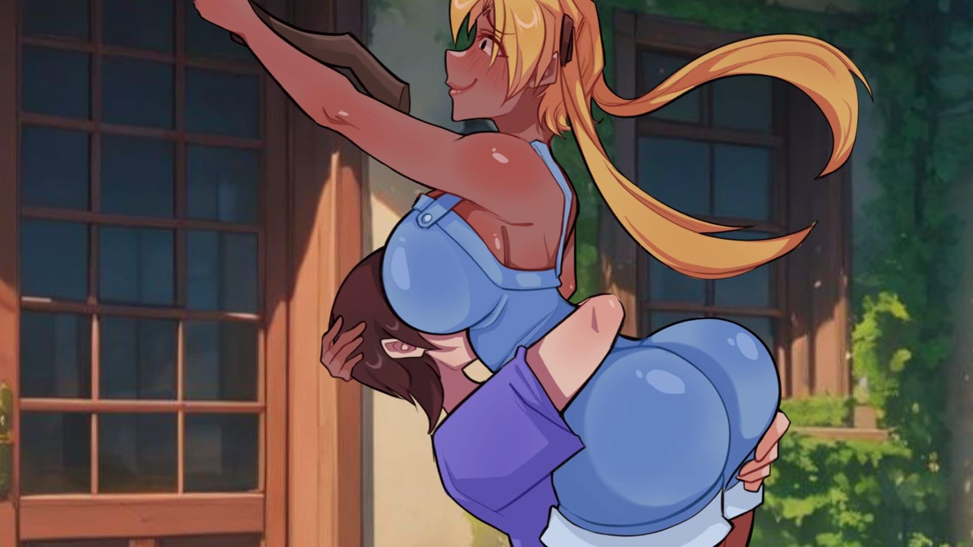 Bubbles and Babes adult visual novel game screenshot