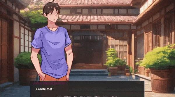 Bubbles and Babes adult visual novel game screenshot