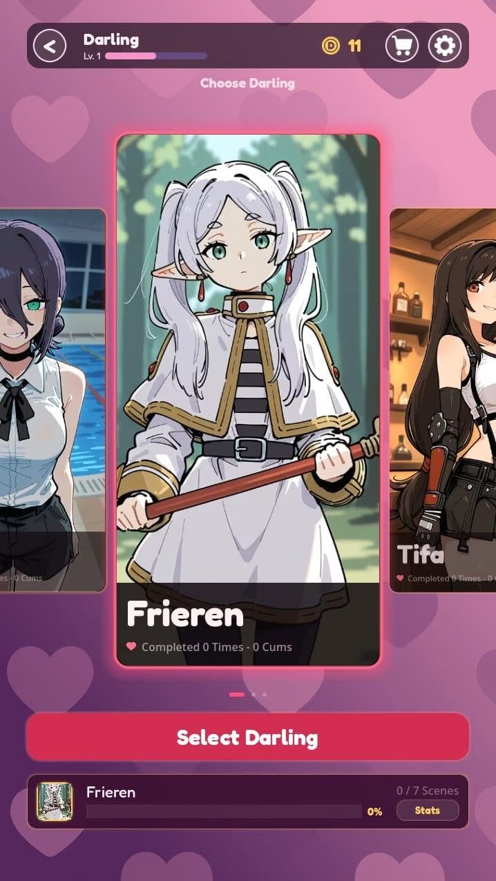 Darling Touch adult visual novel game screenshot