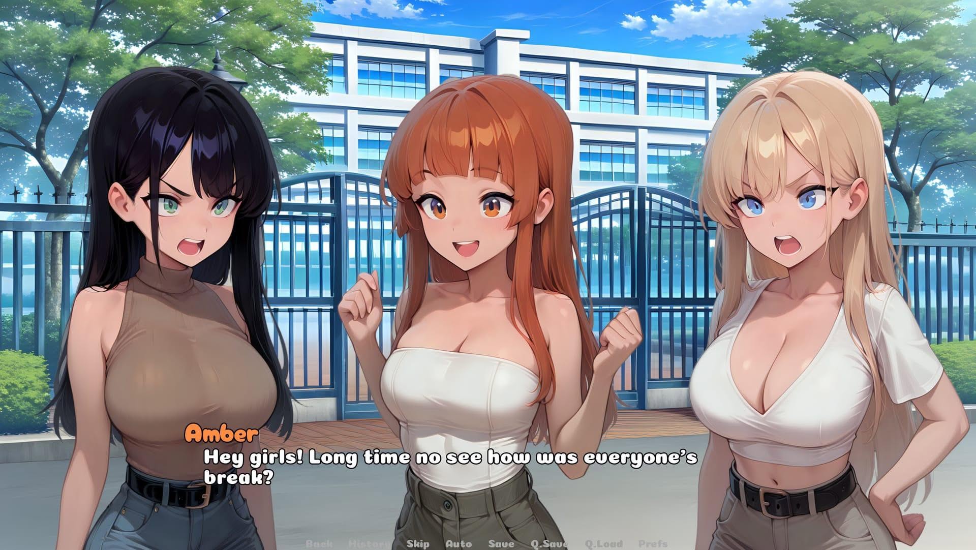 Diamond Memories adult visual novel game screenshot