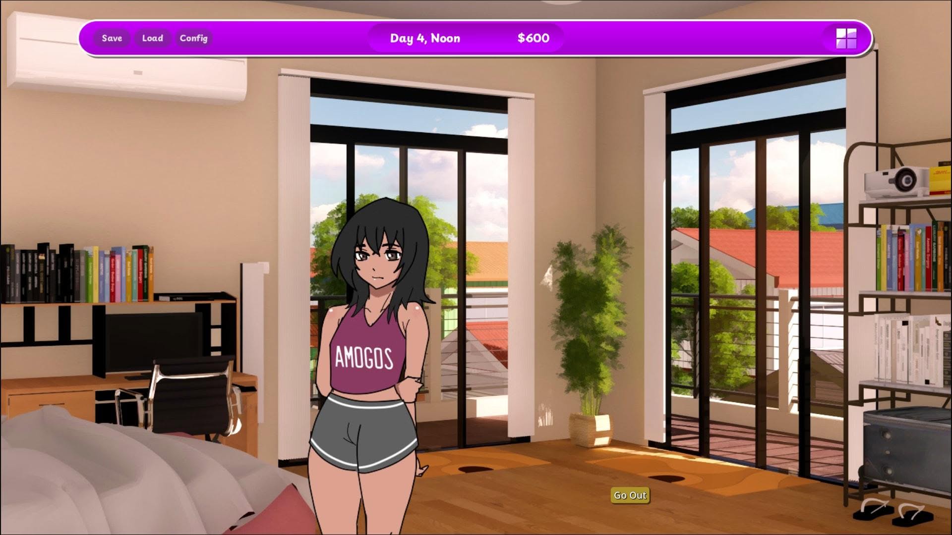 Dormistory! Femboy Next Bed game cover image