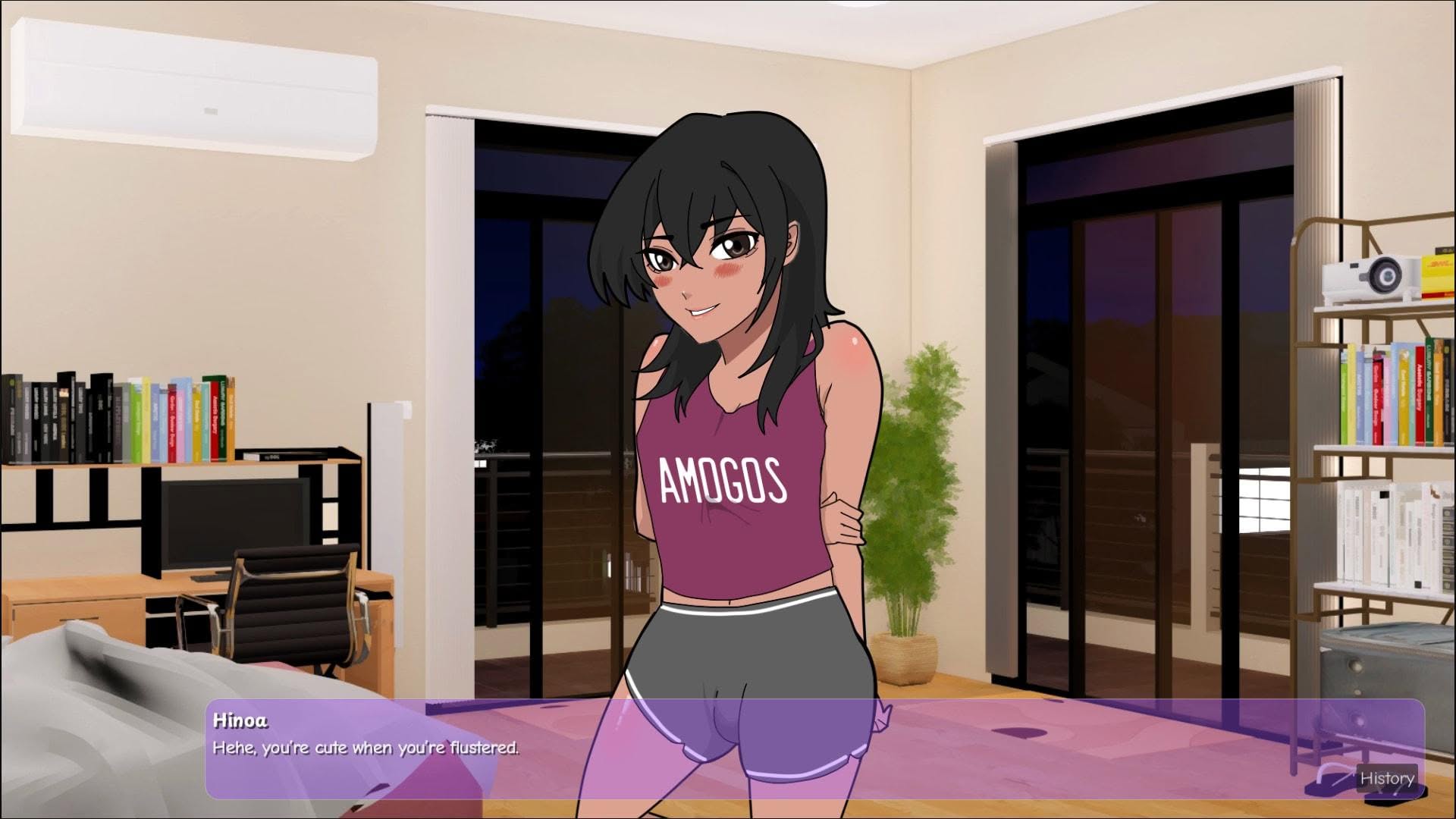 Dormistory! Femboy Next Bed game cover image