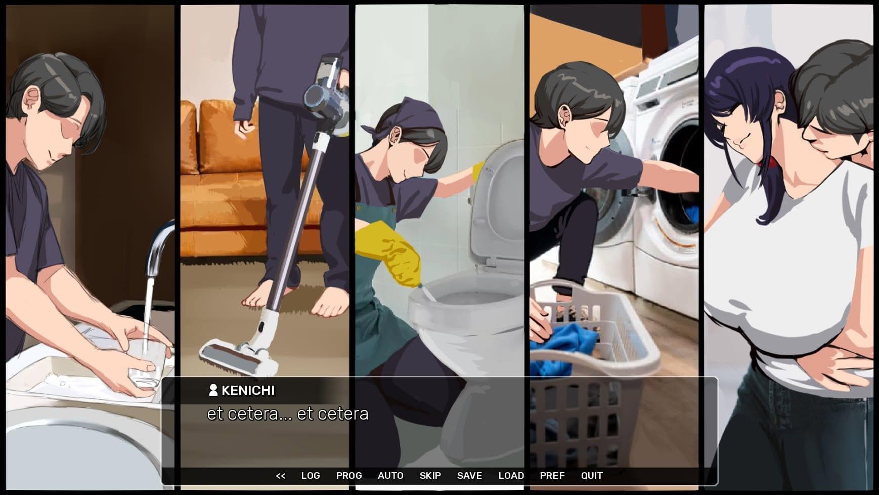Eimi’s NTS Life adult visual novel game screenshot