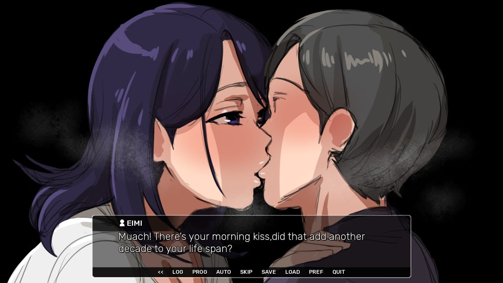 Eimi’s NTS Life adult visual novel game screenshot