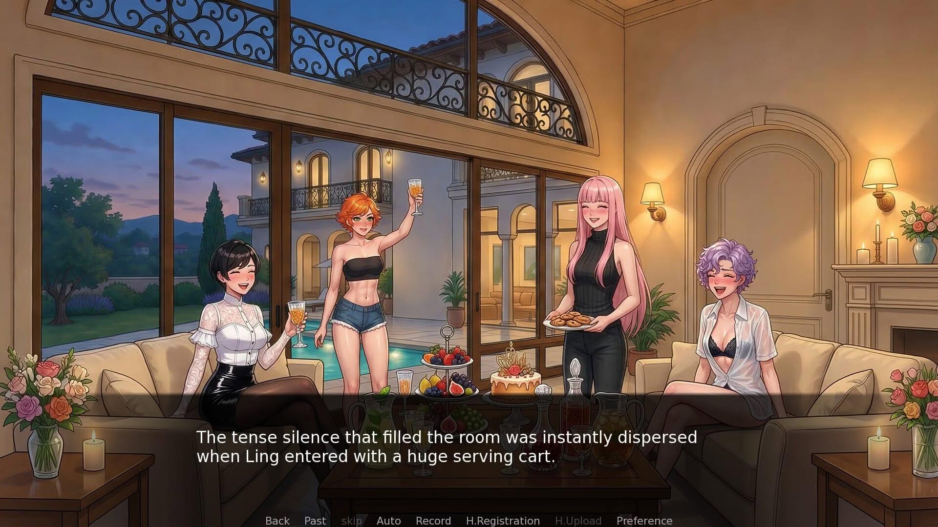 Femboy Wants To Be Mayor adult visual novel game screenshot