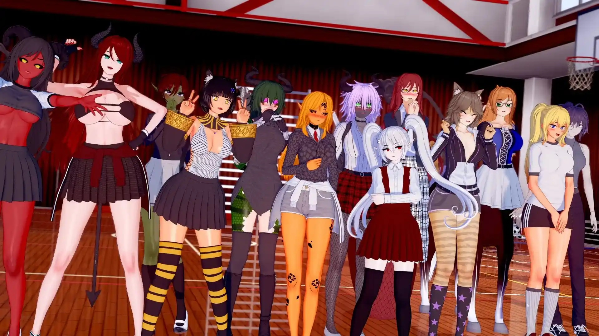 Lust Monster Girls game cover image