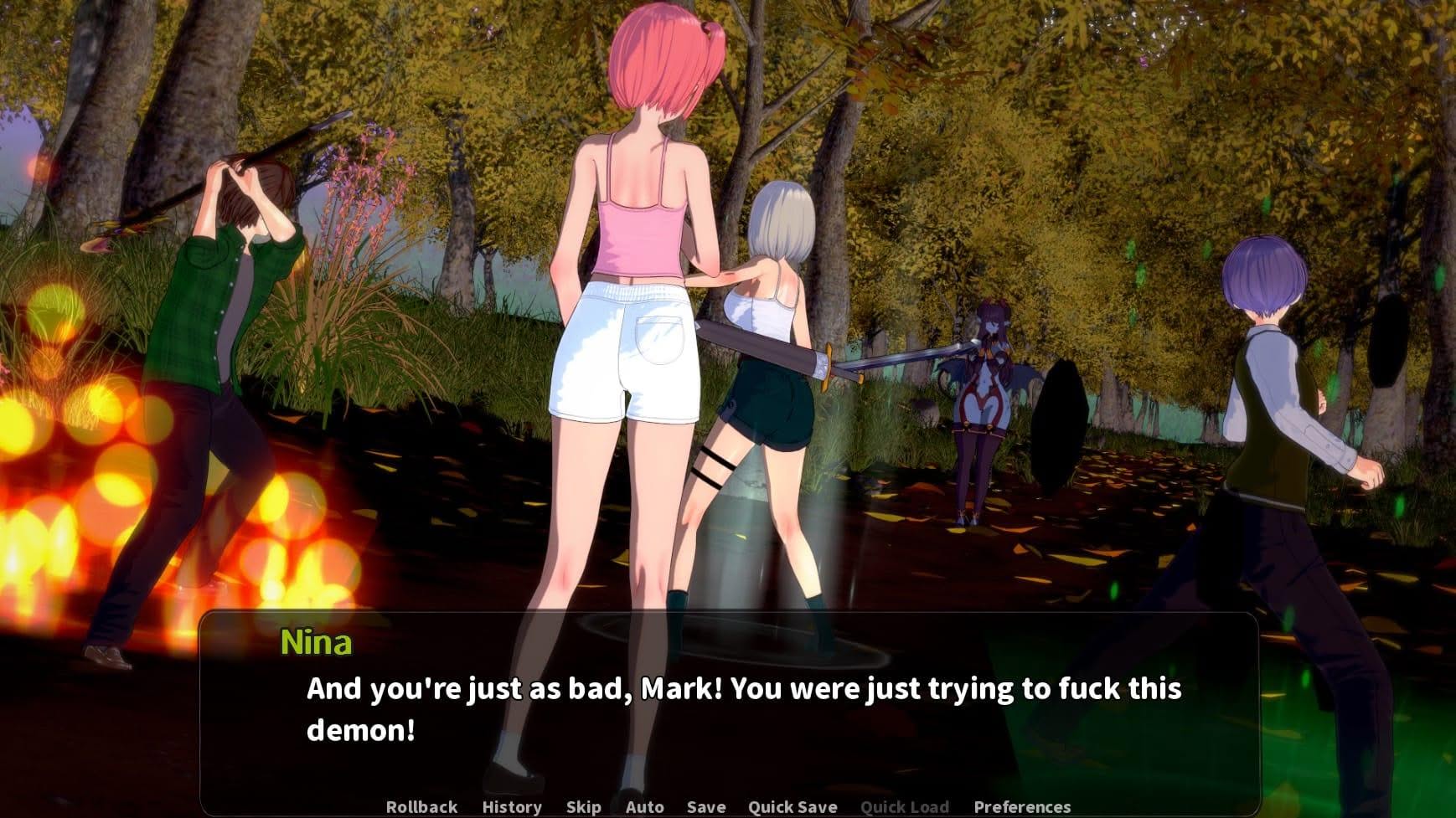 Mika’s NTR Quest adult visual novel game screenshot