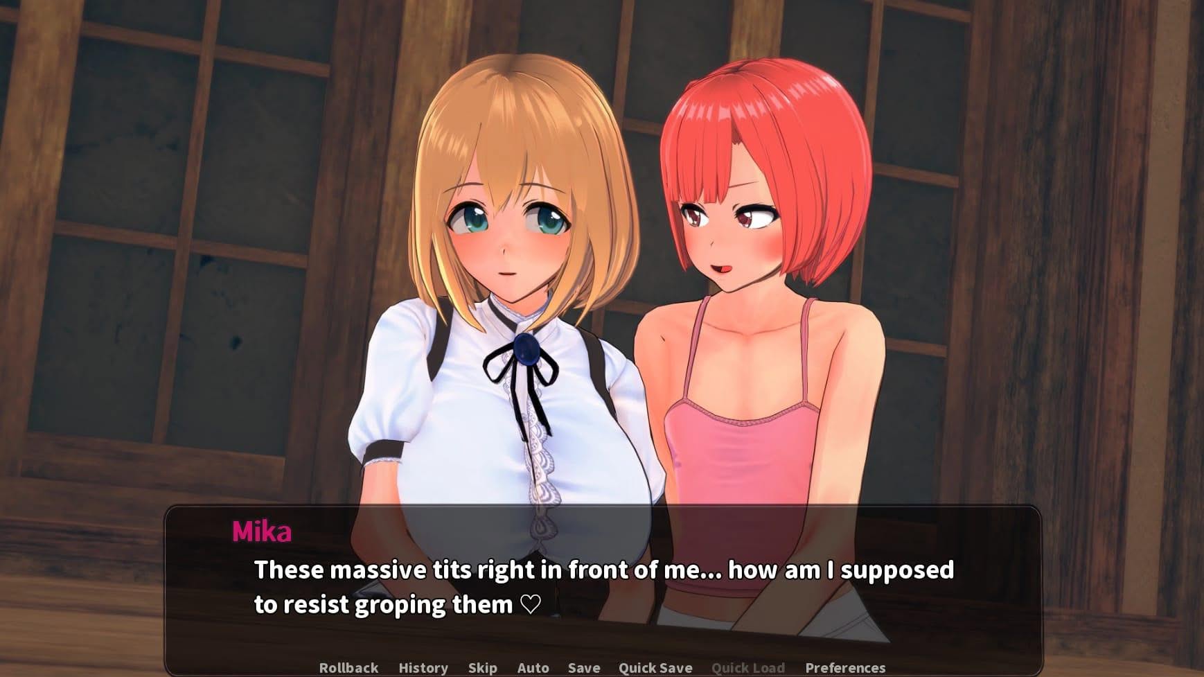 Mika’s NTR Quest adult visual novel game screenshot