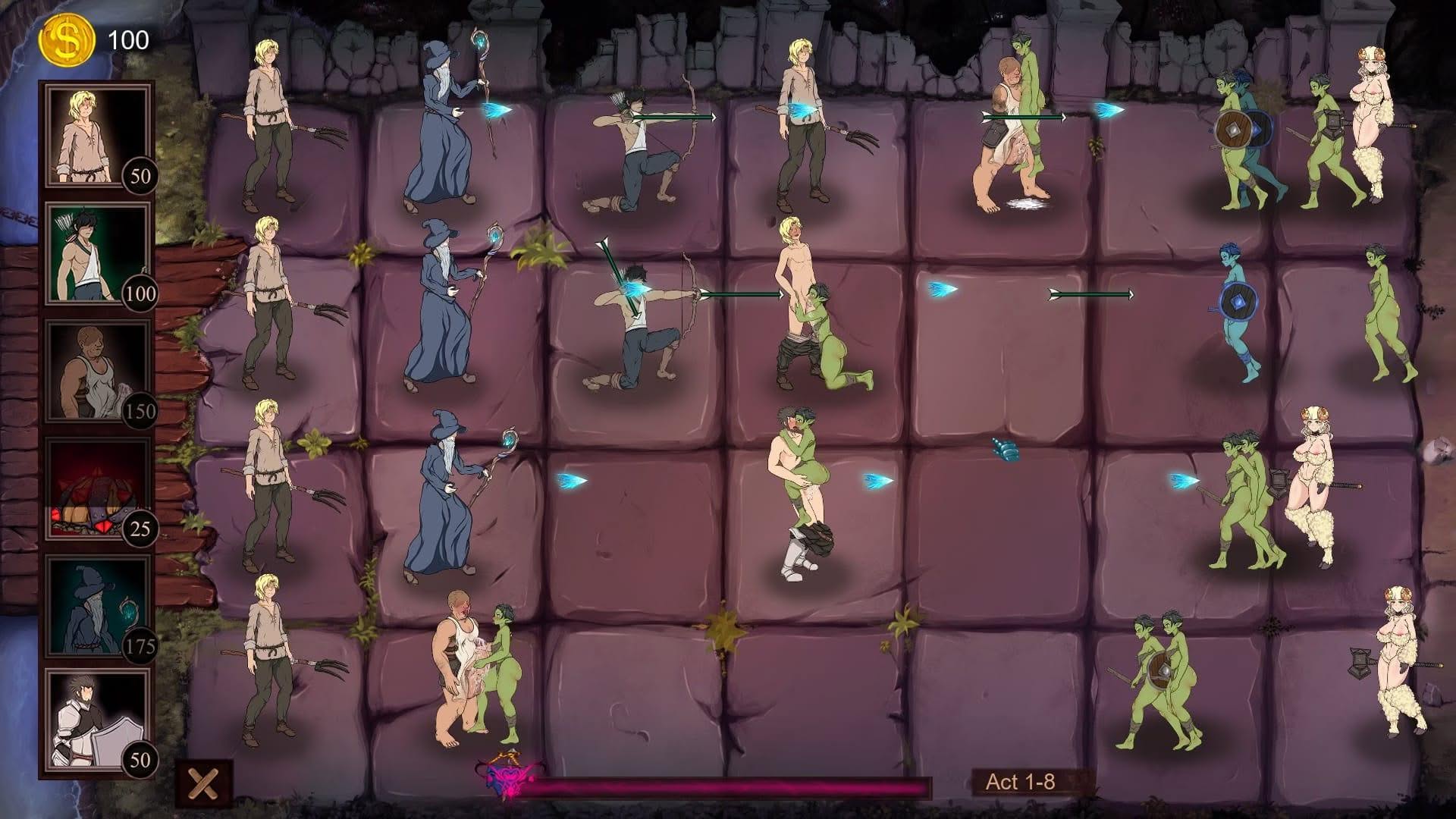 Monster Girl Assault! adult visual novel game screenshot