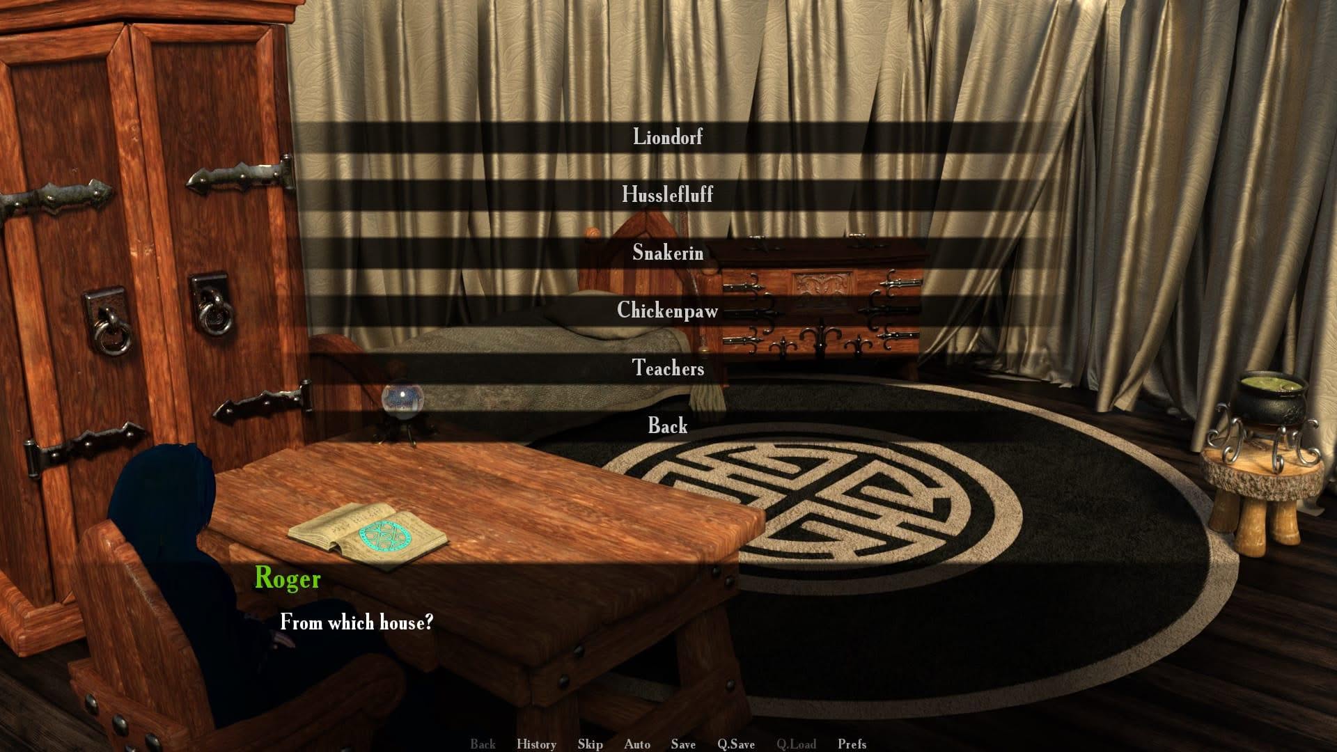 Mystery of Magic adult visual novel game screenshot