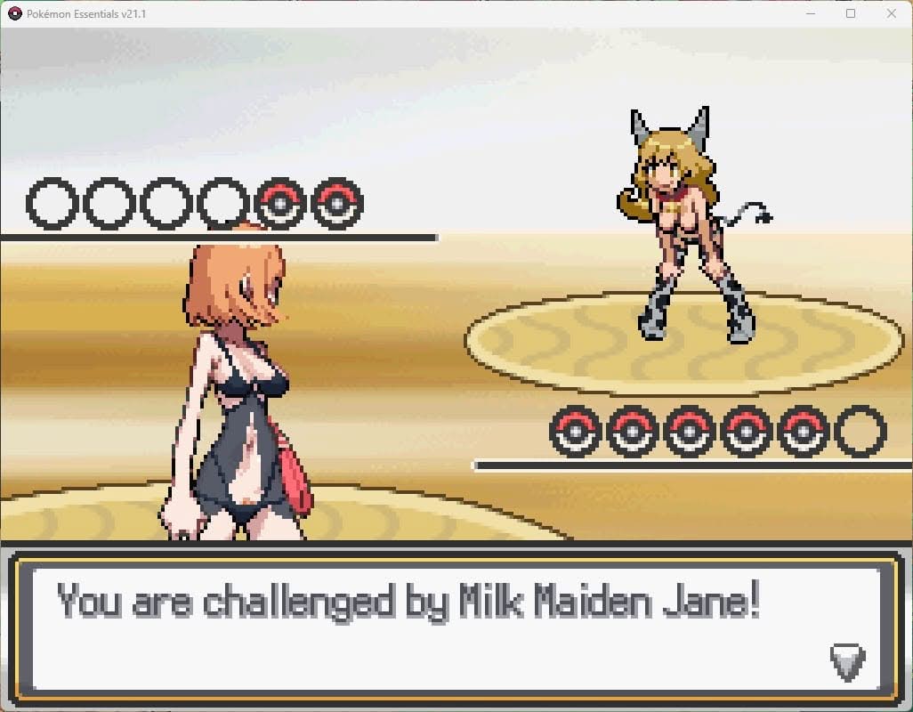 Pokémon Naughty version game cover image