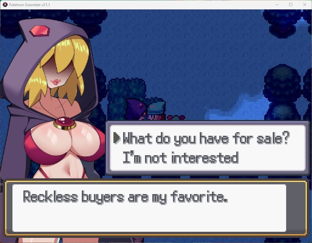 Pokémon Naughty version game cover image