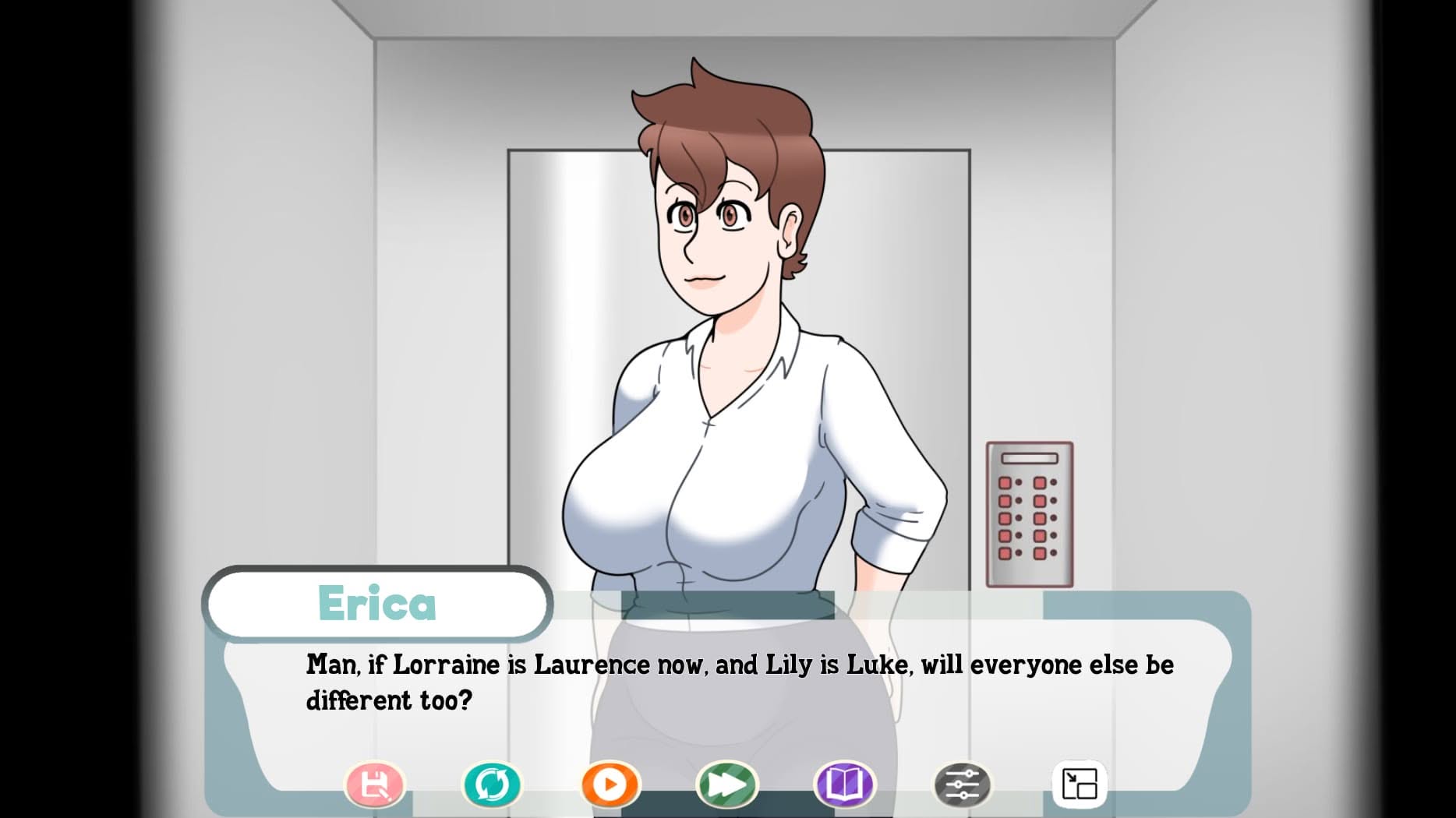 Profession of Affection adult visual novel game screenshot