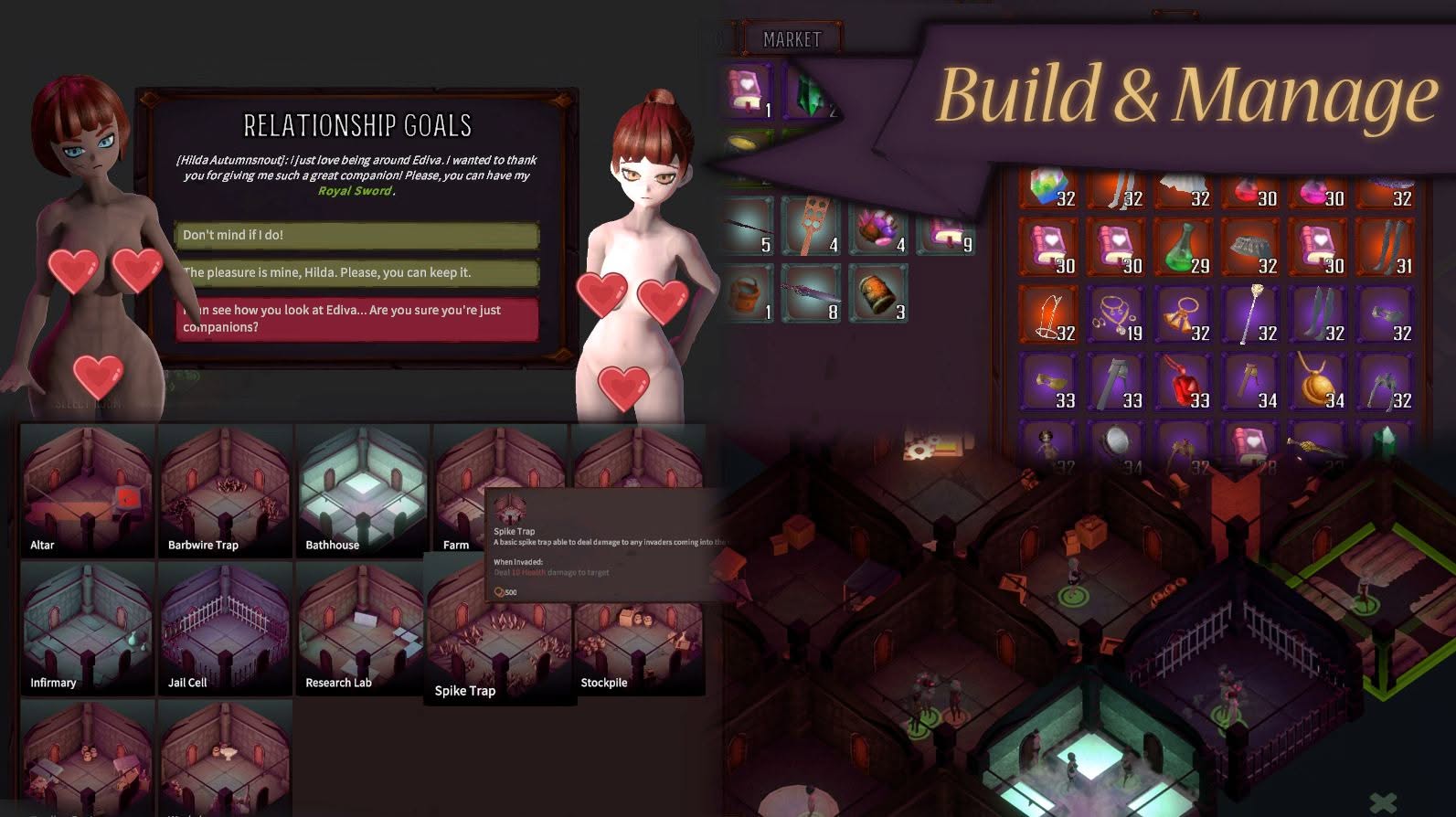 Dungeon: Keep Her game cover image